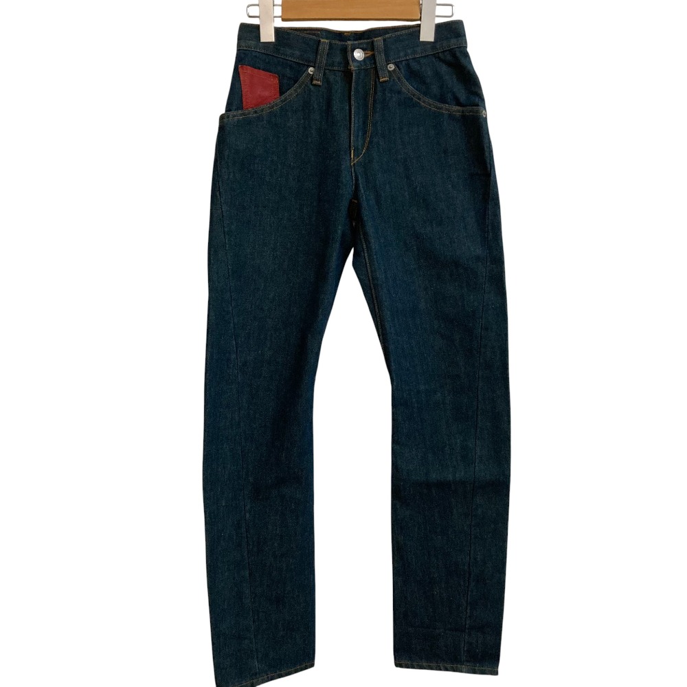 【中古】美品 Levis × Coca Cola リーバイス コカコーラ コラボ 3Dデニムパンツ ジーンズ W28 インディゴ メンズ Luxs ブランド古着のリュクス
