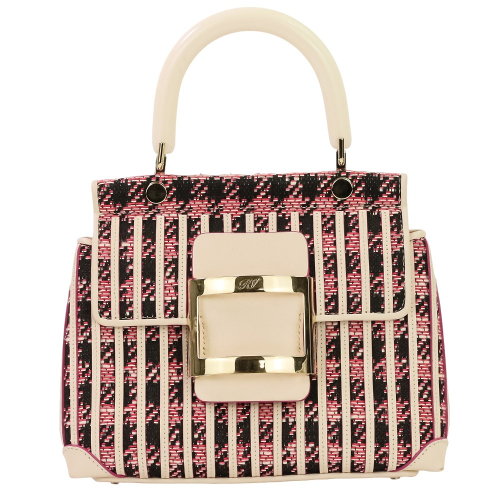 楽天市場】ロジェヴィヴィエ Roger Vivier ツイード レザー 2WAY