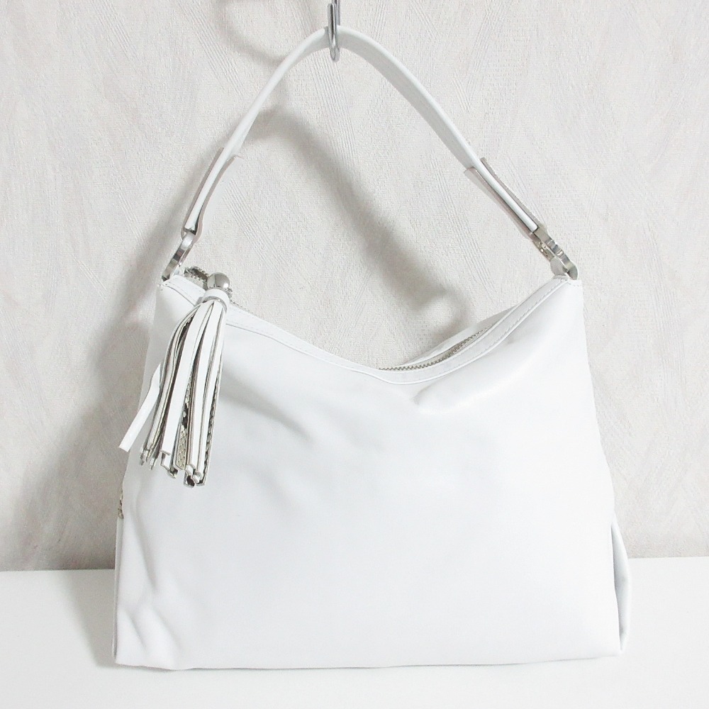 楽天市場】銀座かねまつ パイソン ショルダーバッグ メタリック