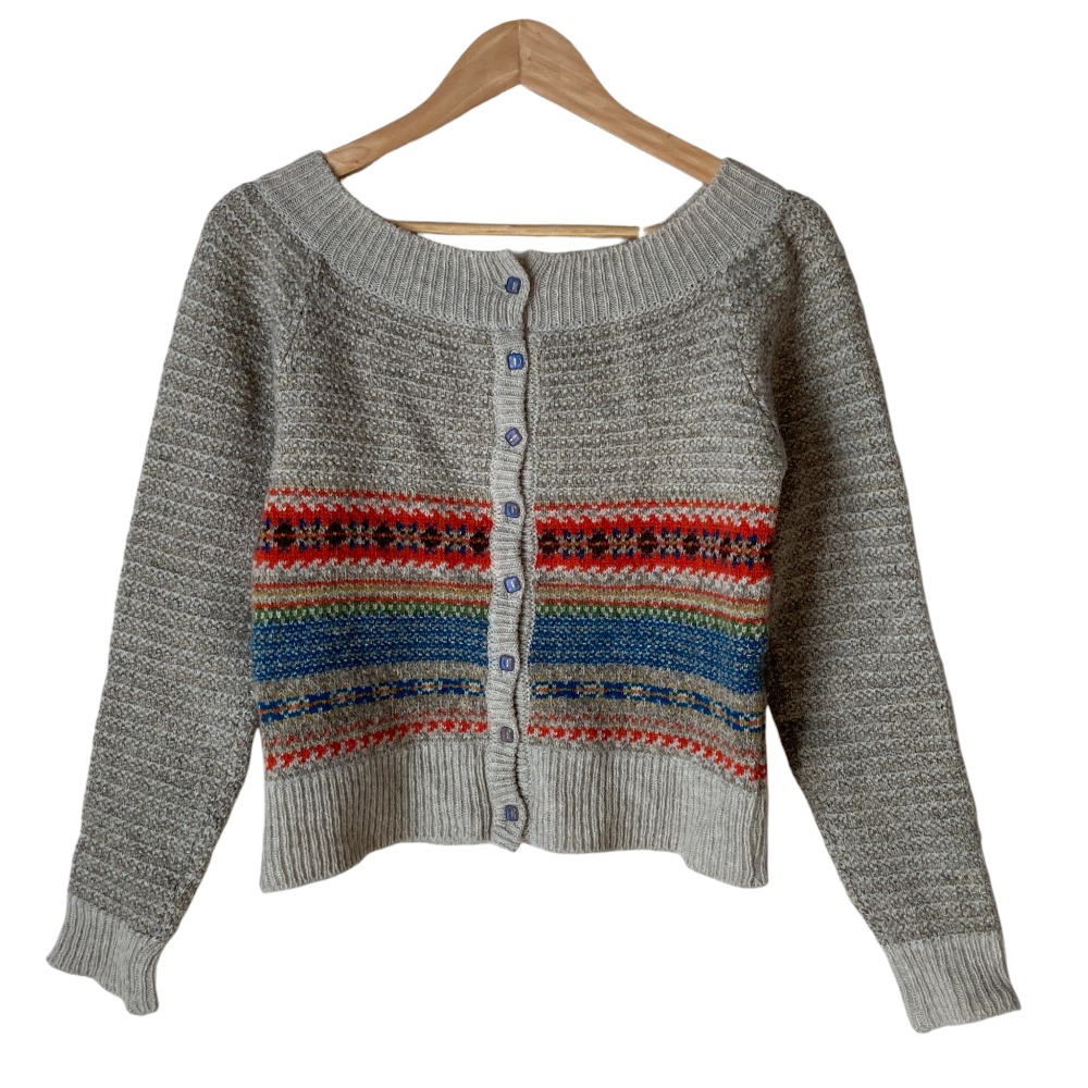 楽天市場】80年代 ISHKA エクアドルニット ハンドニット ウール