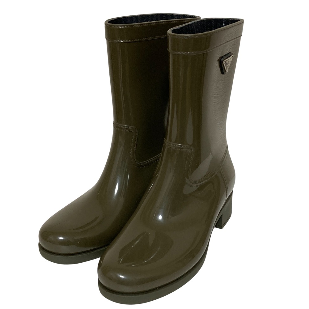 楽天市場】◇ミウラ◇【大幅値下げ！】プラダ PRADA ラバー ブーティー