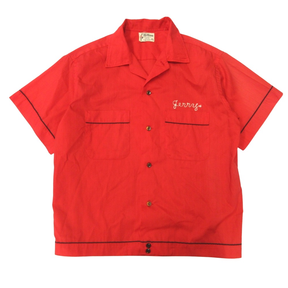 楽天市場】【中古】Hilton ビンテージ ボウリングシャツ プルオーバー