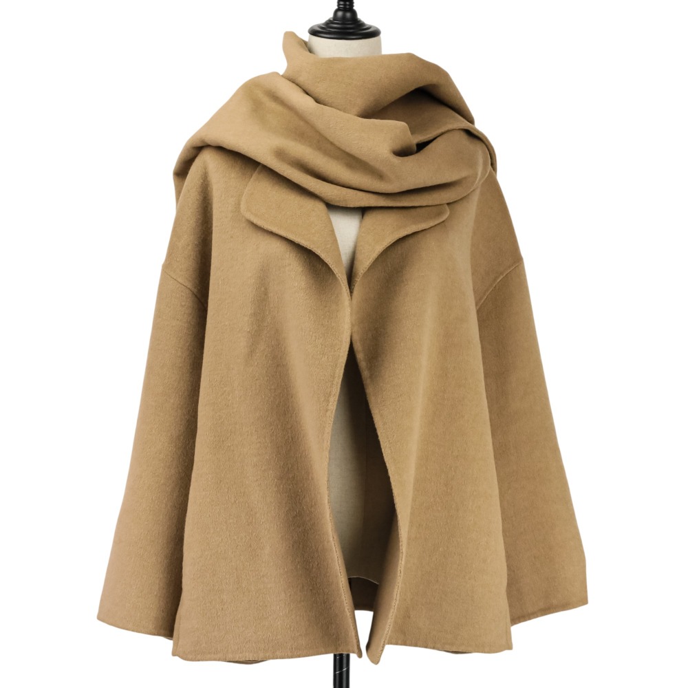 【中古】良品 23AW CELFORD セルフォード ミドル丈リバーコート ONESIZE キャメル レディース Luxs ブランド古着のリュクス｜Luxs（ブランド古着のリュクス） 11,442円