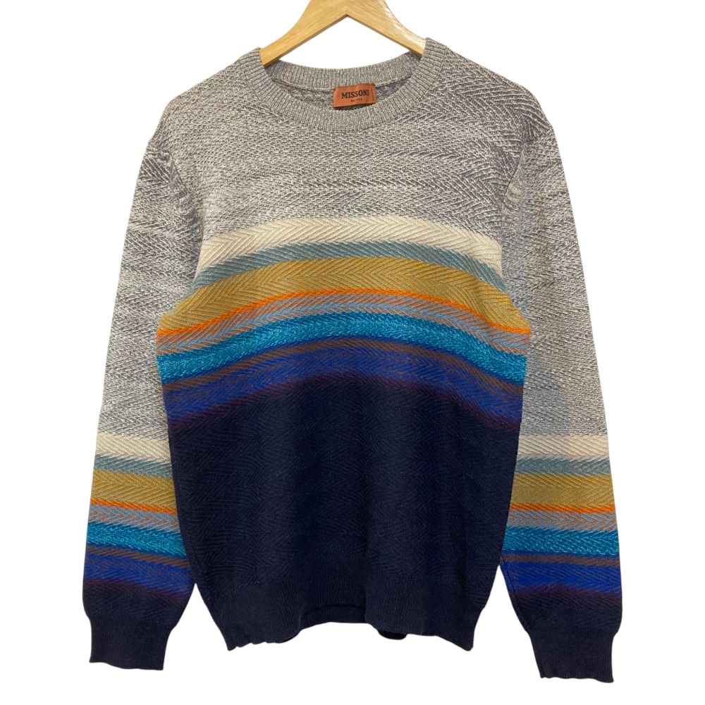 楽天市場】MISSONI ミッソーニ ニット 90s リーフ ジャガード コットン