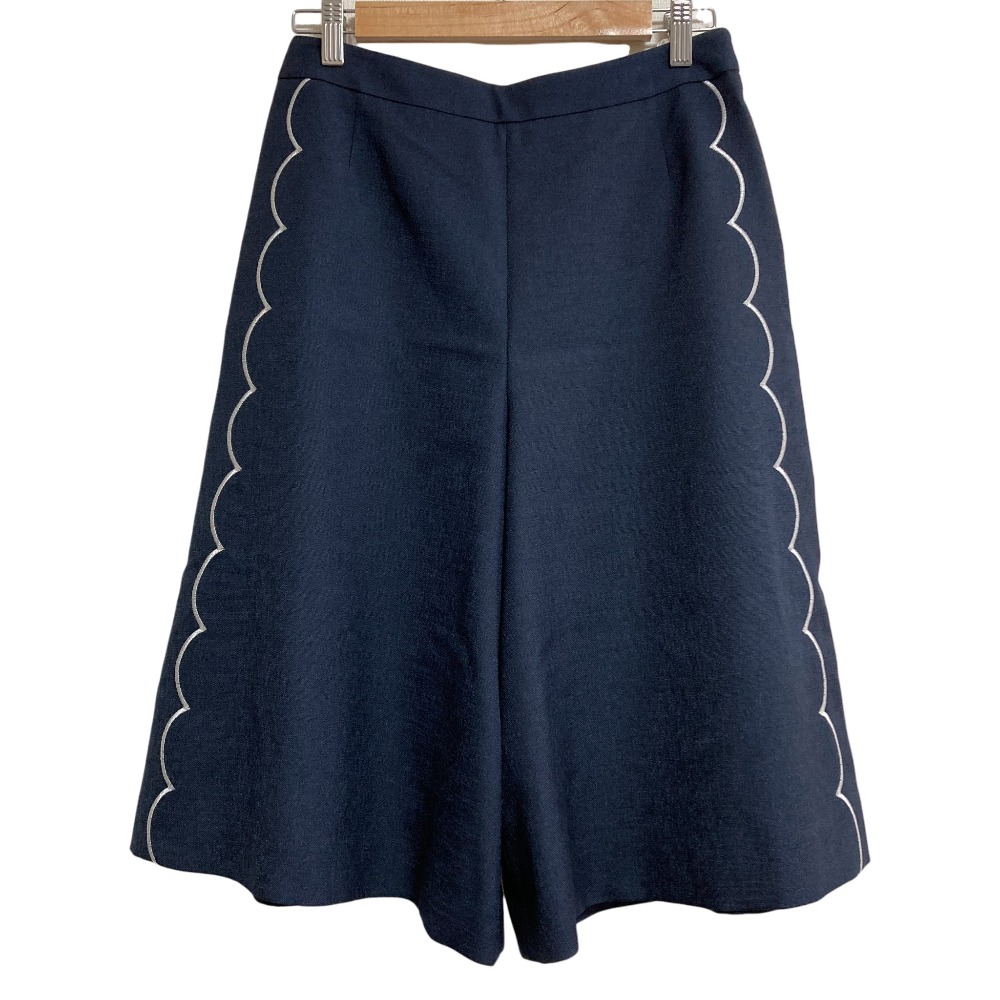 Rene フレアキュロット スカート　パンツ34 Rene ルネ キュロット ショートパンツ ブルー 34 DM掲載品 | ANNUNCI24