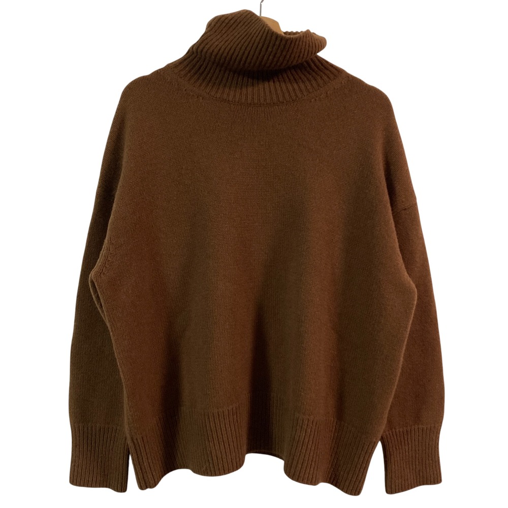 【中古】美品 ebure エブール ロンハーマン別注 カシミヤ タートルニット セーター ブラウン レディース Luxs ブランド古着のリュクス 17,288円