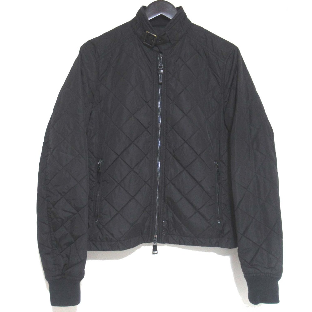 【中古】良品 RALPH LAUREN ラルフローレンブラックレーベル ナイロン キルティングジャケット パデッドジャケット XSサイズ 165/88A ブラック メンズ Luxs ブランド古着のリュクス