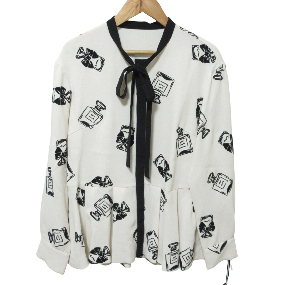 楽天市場】【中古】PERFUME CLOSETデザインスリーブブラウス PC23-09