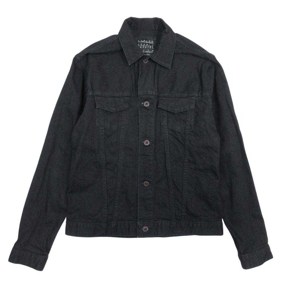 楽天市場】古着 KURO クロ 日本製 長袖 デニムトラッカー ジャケット 1