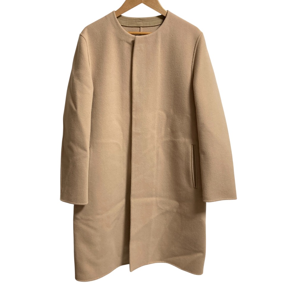 楽天市場】Drawer ウールカシミヤケヌキノーカラーコート