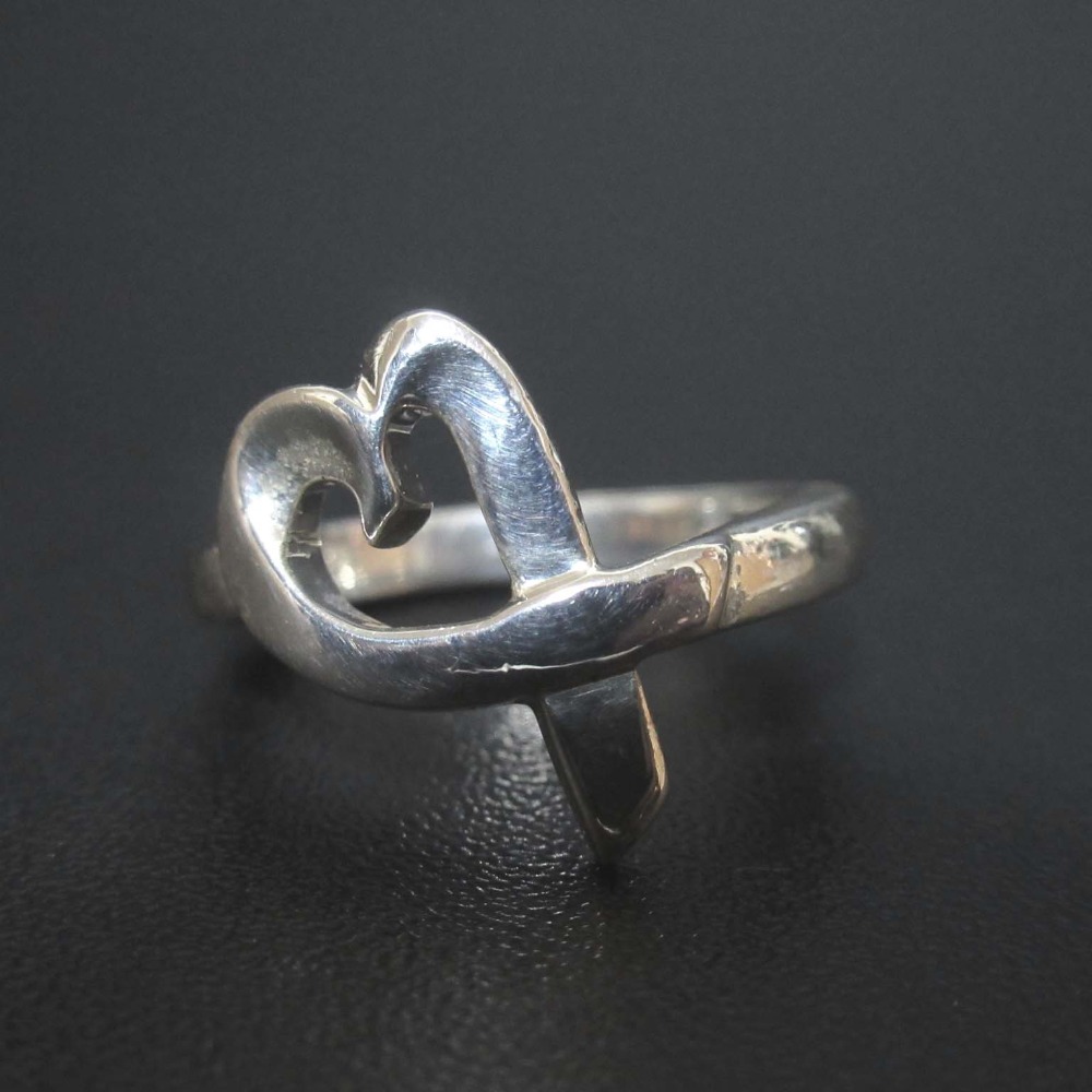 楽天市場】新品同様 TIFFANY＆Co. ティファニー ラブ&キス リング