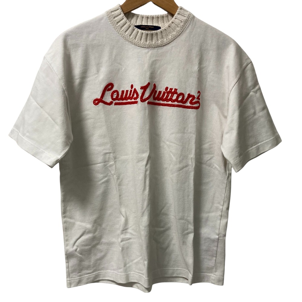 【中古】美品 LOUIS VUITTON ルイヴィトン ロゴエンブロイダリー ニットネック Tシャツ RM221M NPL HMY01W サイズS ホワイト メンズ Luxs ブランド古着のリュクス 38,188円