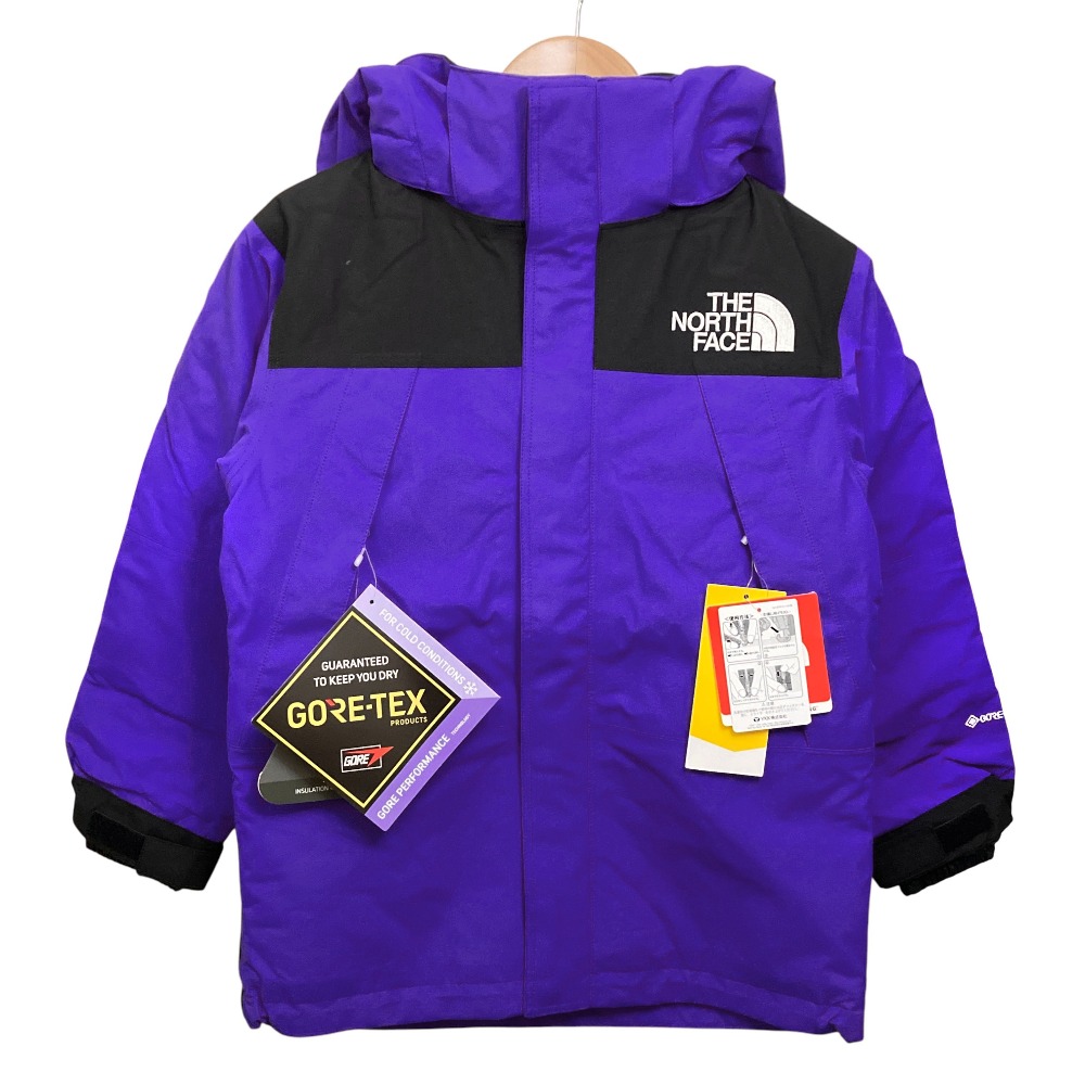 【中古】未使用 THE NORTH FACE ザノースフェイス GORE-TEX マウンテンインサレーションジャケット NYJ81800 キッズサイズ130 ブルー キッズ Luxs ブランド古着のリュクス