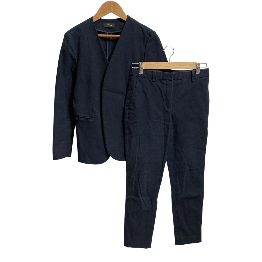 楽天市場】【中古】良品 Theory セオリー ノーカラー ジャケット 楽天市場】【中古】良品 Theory セオリー ノーカラー ジャケット