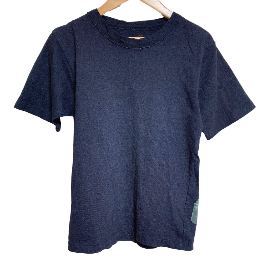 【中古】美品 45RPM フォーティファイブアールピーエム クルーネックTシャツ 1 インディゴ レディース Luxs ブランド古着のリュクス