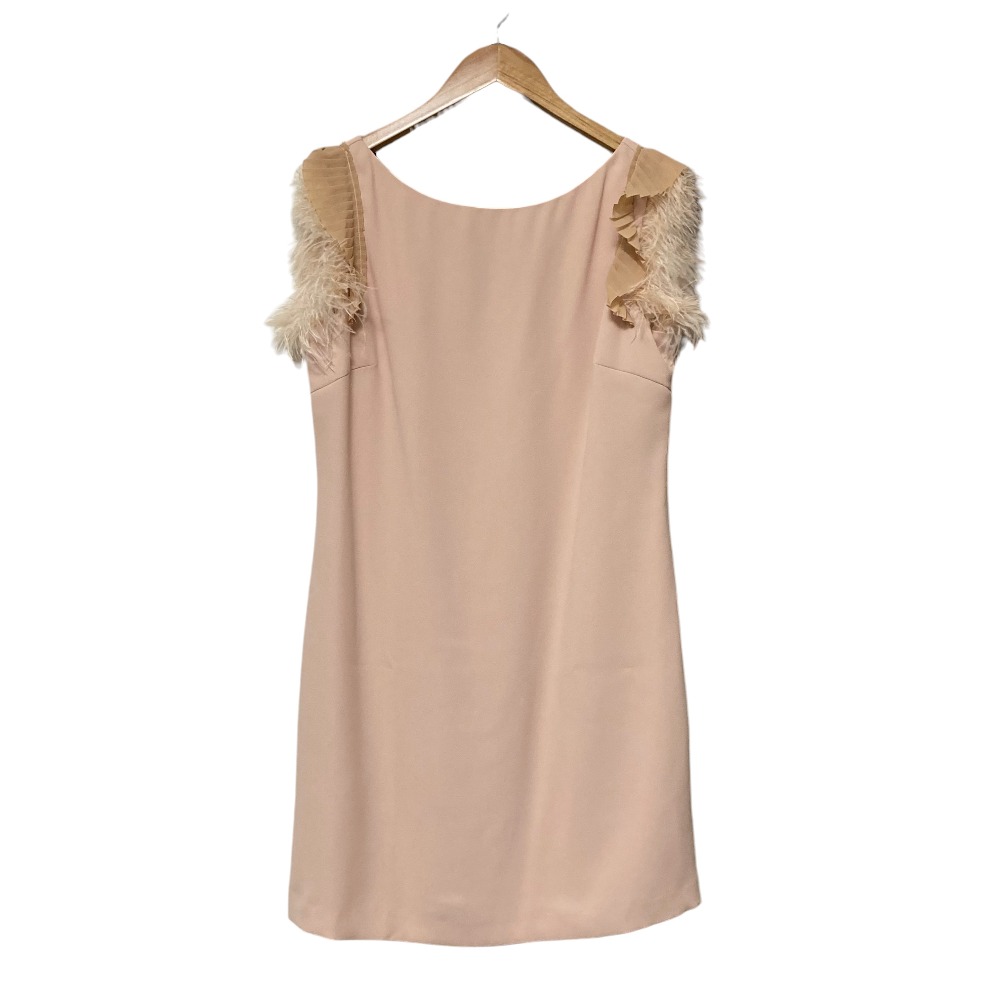【中古】美品 PINKO ピンコ ノースリーブワンピース サイズ42 ピンク レディース Luxs ブランド古着のリュクス