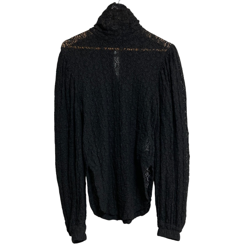 【中古】美品 24AW FUMIE=TANAKA フミエタナカ lacey p/o レース プルオーバーブラウス F24A-24 サイズ1 ブラック レディース Luxs ブランド古着のリュクス|Luxs(ブランド古着のリュクス)