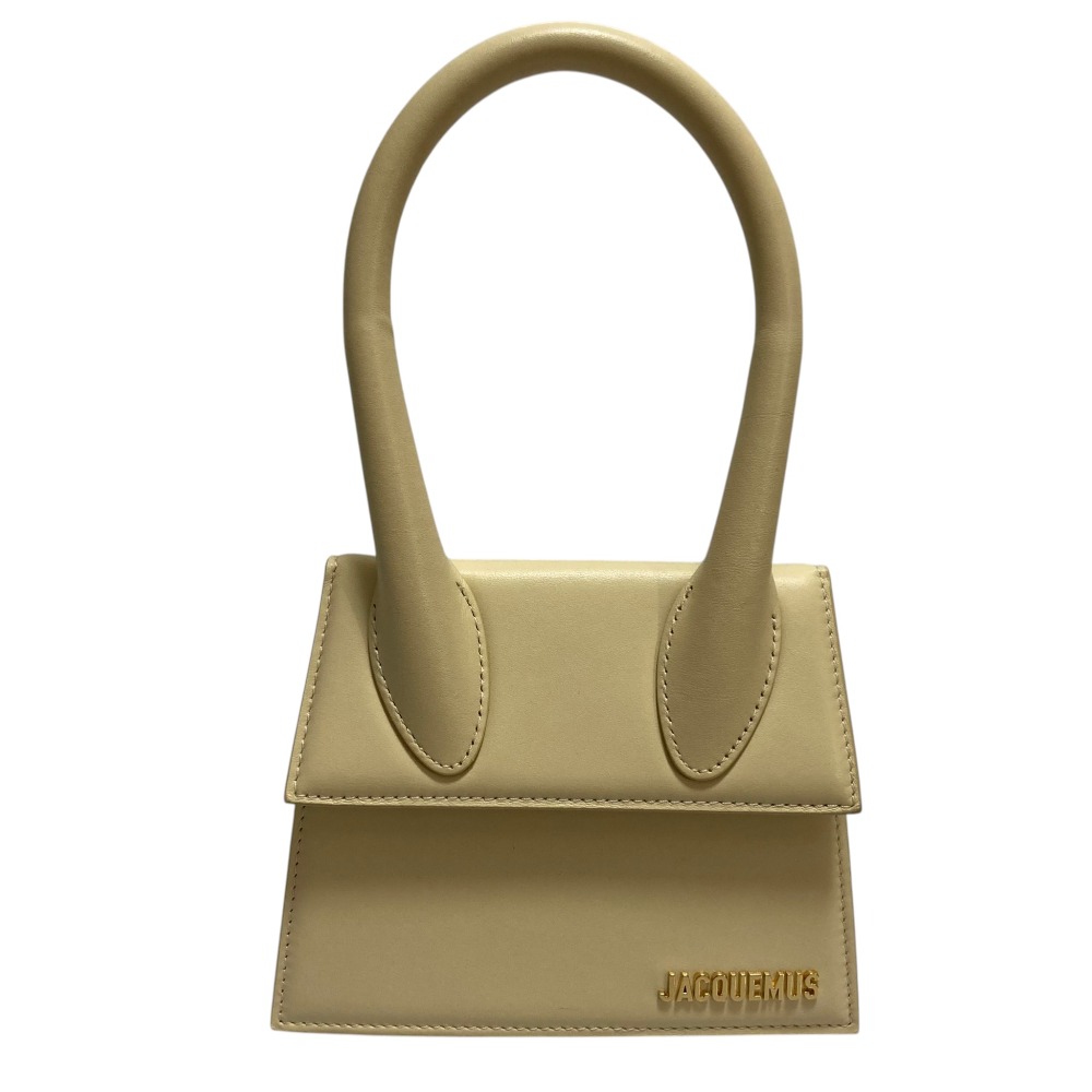 【中古】良品 JACQUEMUS ジャックムス ル チキート モエン 2way ハンドバッグ ショルダーバッグ ベージュ レディース Luxs ブランド古着のリュクス