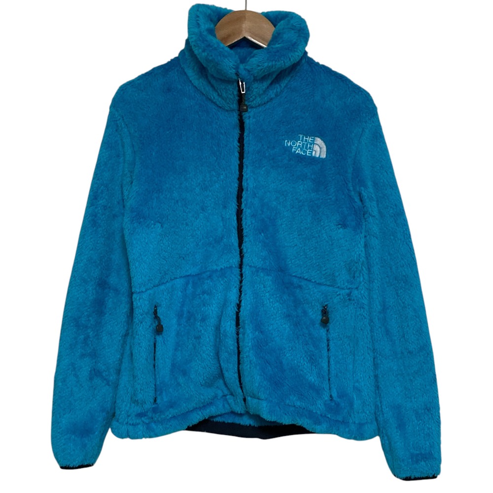 【中古】良品 THE NORTH FACE ザノースフェイス SUMMIT SERIES フリースジャケット NAW45802 サイズS ブルー レディース Luxs ブランド古着のリュクス