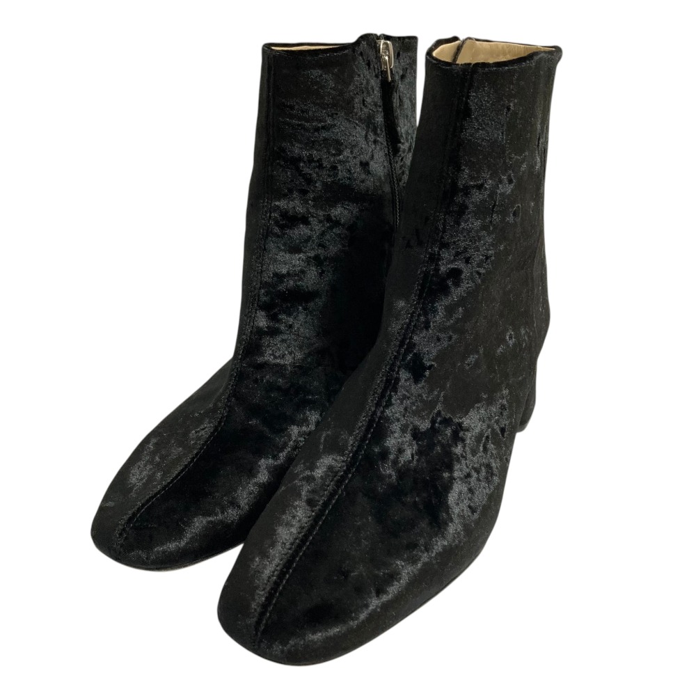 【中古】美品 Repetto レペット ベロア アンクルブーツ サイズ40 約26cm ブラック レディース Luxs ブランド古着のリュクス｜Luxs（ブランド古着のリュクス） 9,664円