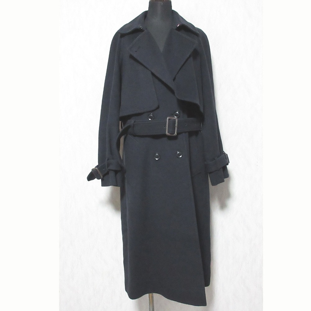 中古】良品 Steven Alan スティーブンアラン MELTON TRENCH COAT