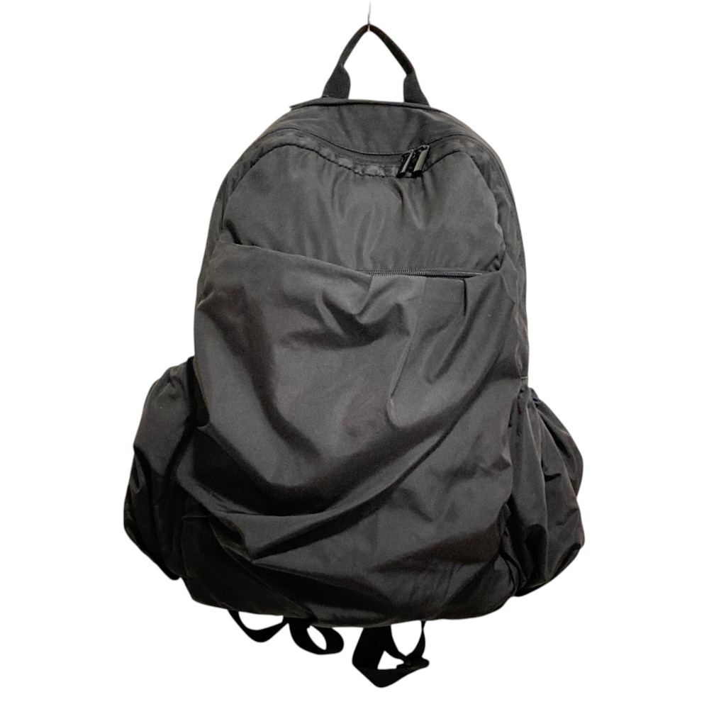 【中古】良品 emmi エミ eco 撥水ギャザーボディーバックパック F ブラック レディース Luxs ブランド古着のリュクス