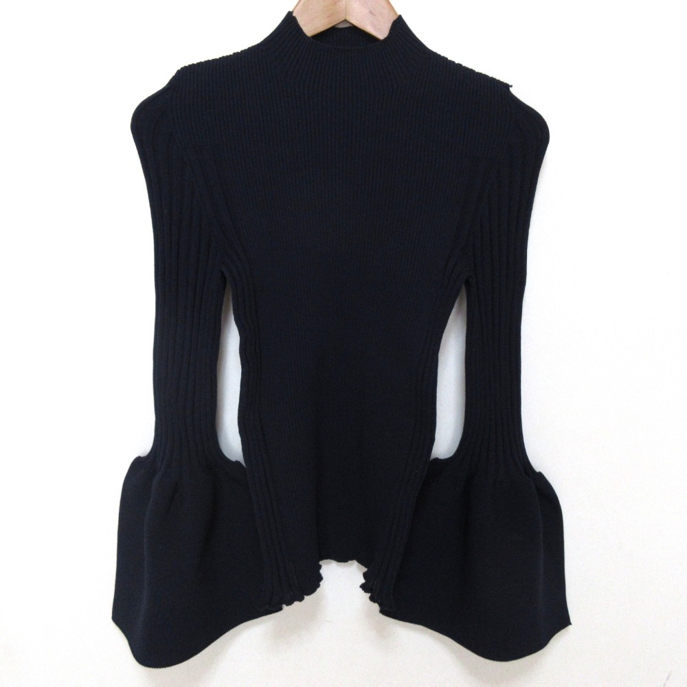 【中古】美品 CFCL POTTERY シーエフシーエルポッタリー TOP 10 ニットトップス CF005KN044 サイズ1 ネイビー レディース Luxs ブランド古着のリュクス