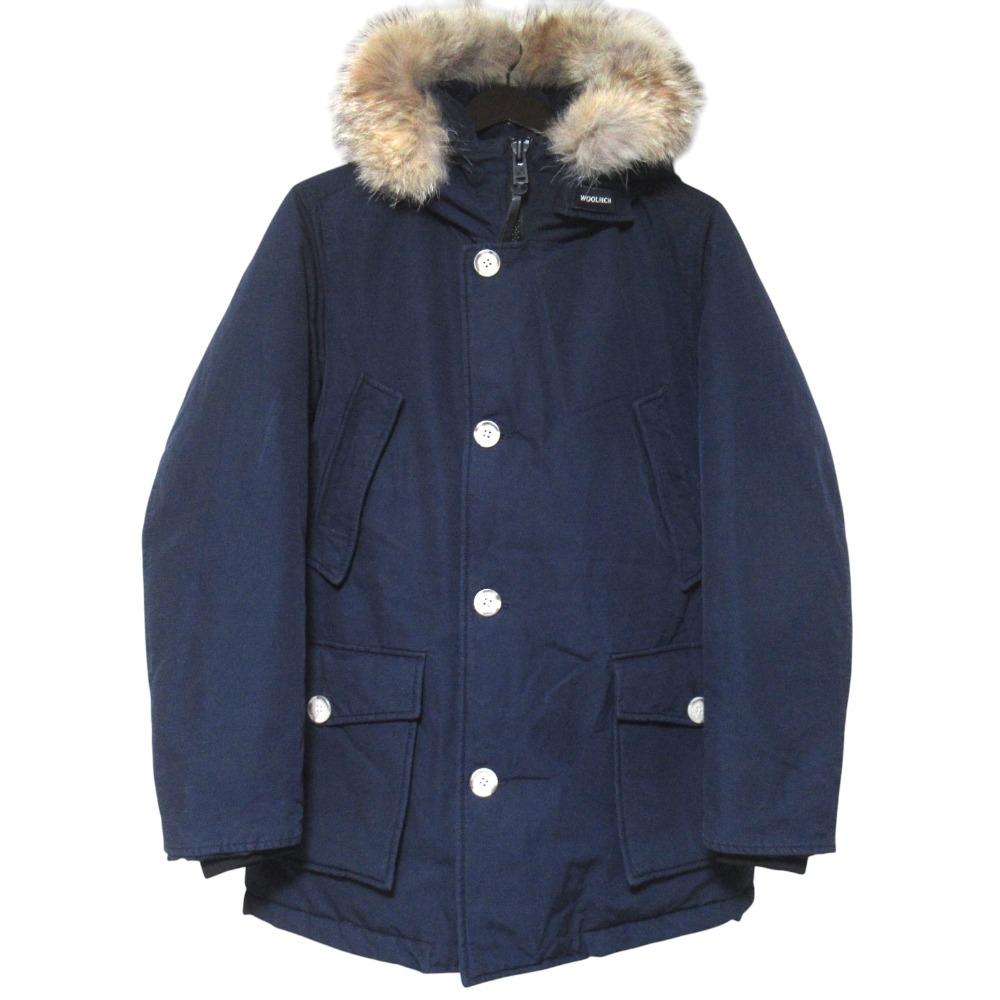 【中古】美品 WOOLRICH ウールリッチ BEAMS F別注 コヨーテファー アークティックパーカ ダウンコート WOCPS2948 サイズEU S ネイビー メンズ Luxs ブランド古着のリュクス 22,406円