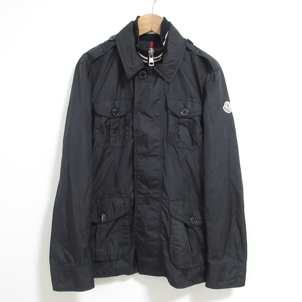 【中古】良品 MONCLER モンクレール KENYA ナイロンジャケット 0サイズ ブラック レディース Luxs ブランド古着のリュクス
