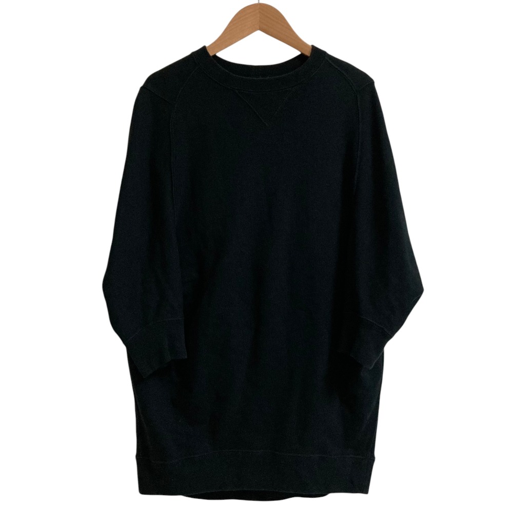 【中古】良品 JUNYA WATANABE COMME des GARCONS ジュンヤワタナベ コムデギャルソン スウェット プルオーバー チュニック ブラック レディース Luxs ブランド古着のリュクス