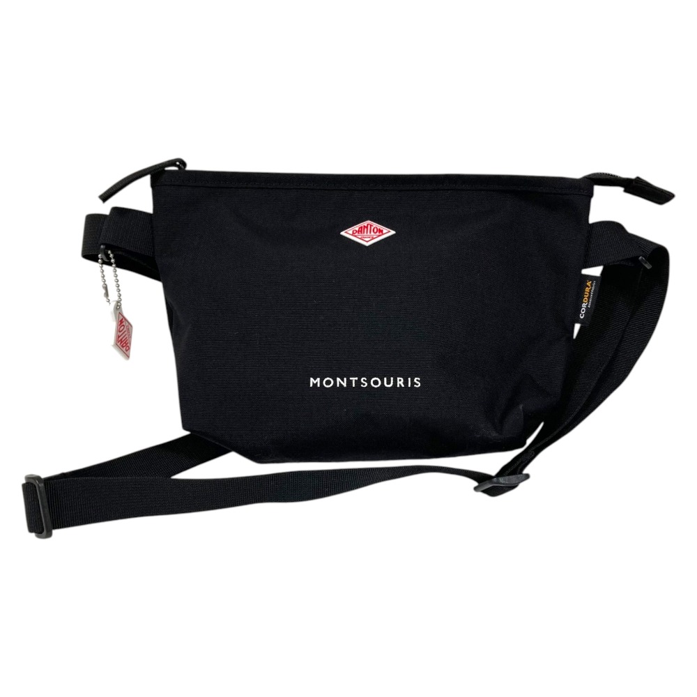 【中古】未使用 DANTON ダントン MONTSOURIS モンスリ ショルダーバッグ ブラック メンズ レディース Luxs ブランド古着のリュクス