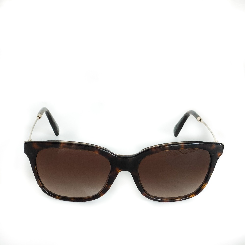 【中古】美品 Valentino ヴァレンティノ べっ甲柄 ウェリントン型 サングラス 眼鏡 アイウェア VA2011 3003/13 54□18-140 ブラウン レディース Luxs ブランド古着のリュクス