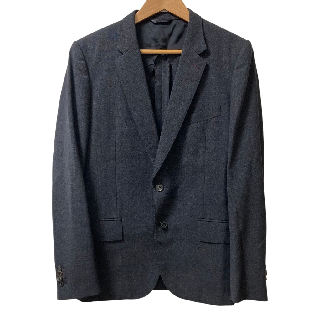 【中古】美品 Paul Smith ポールスミス メランジ 2B テーラードジャケット サイズL グレー系 メンズ Luxs ブランド古着のリュクス