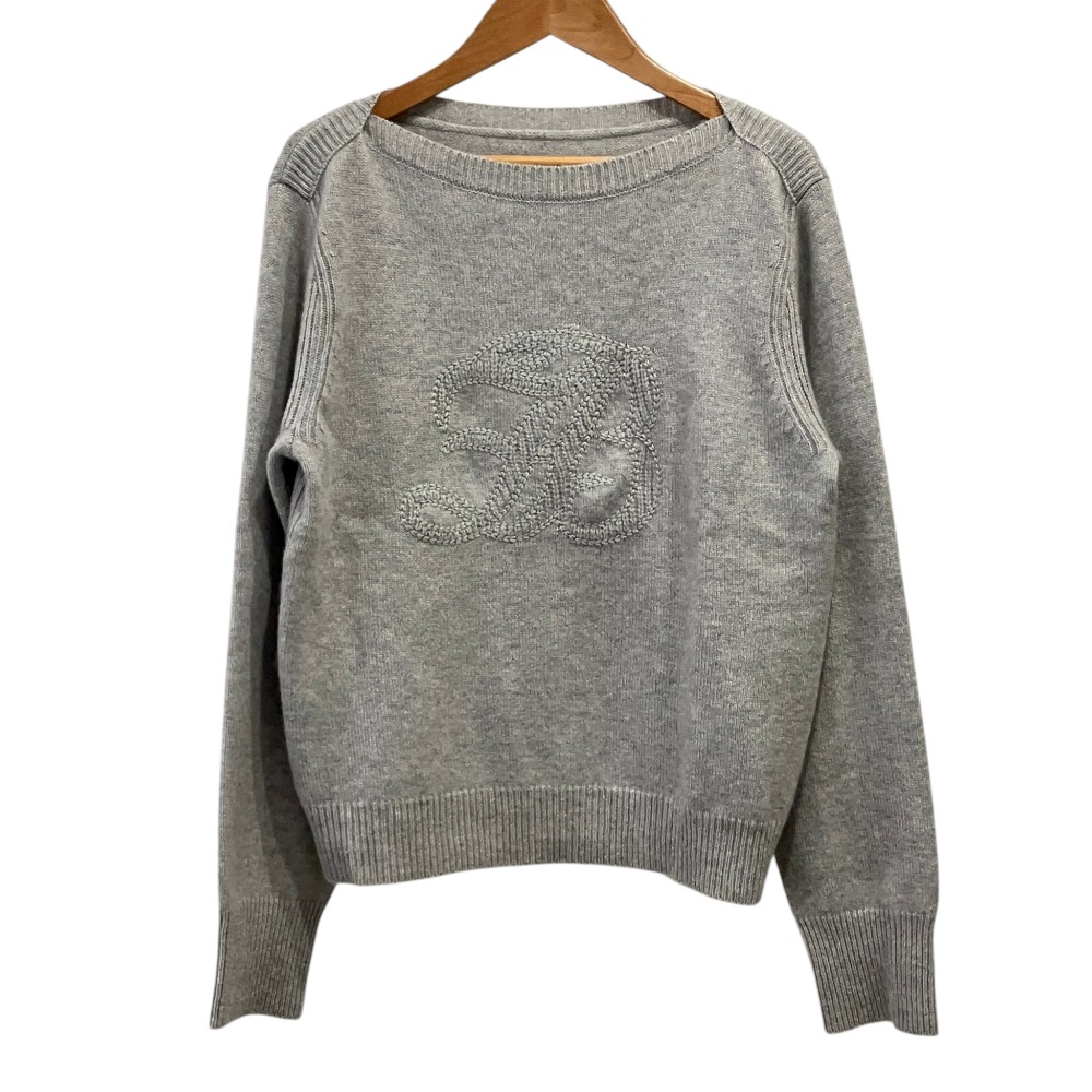 【中古】美品 23年商品 FOXEY フォクシー Vanilla Bloom カシミヤ ニット トップス セーター 43955 サイズ40 ライトグレー レディース Luxs ブランド古着のリュクス 17,352円