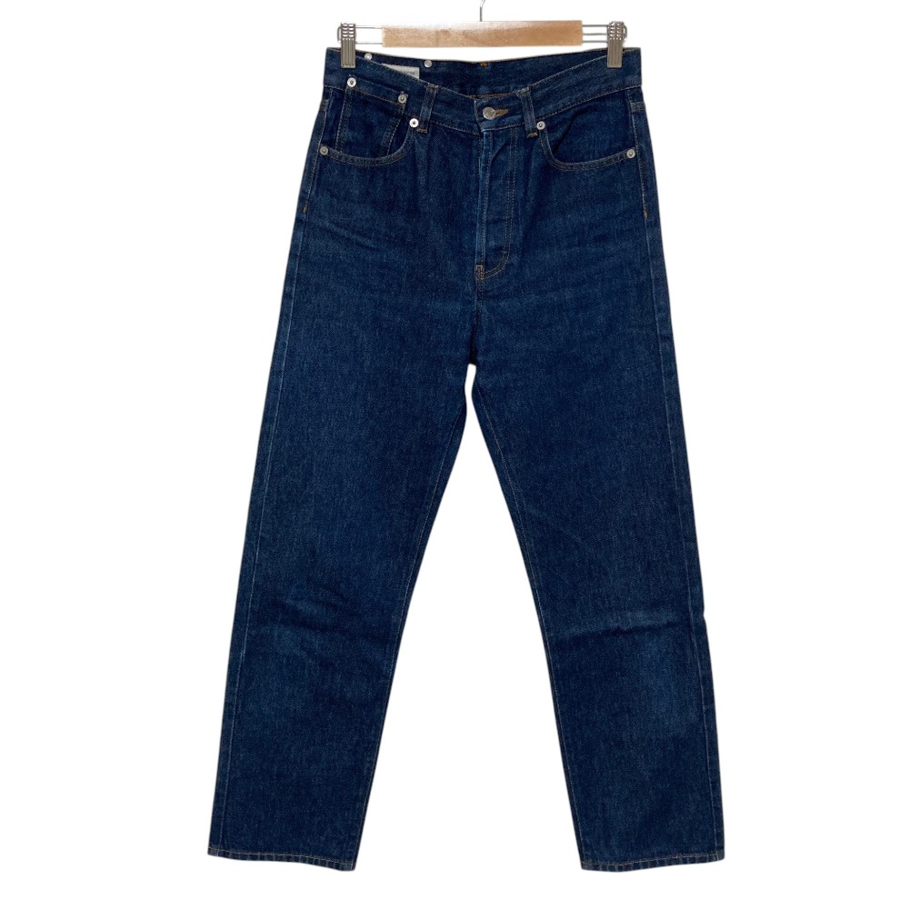 【中古】美品 Dries Van Noten ドリスヴァンノッテン ストレートデニム ジーンズ 26 インディゴブルー メンズ Luxs ブランド古着のリュクス
