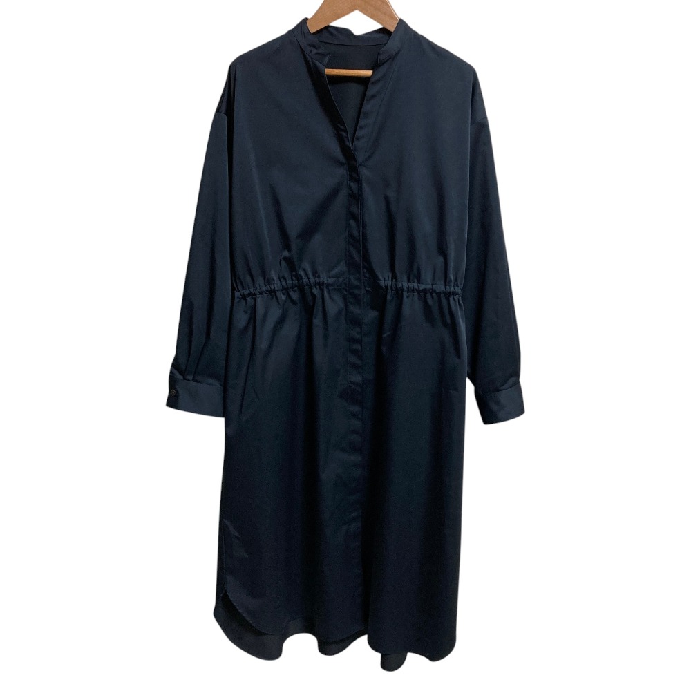 【中古】美品 SOEJU ソージュ リモンタコートワンピース S-00-OP-018 Sサイズ ダークネイビー レディース Luxs ブランド古着のリュクス｜Luxs（ブランド古着のリュクス）