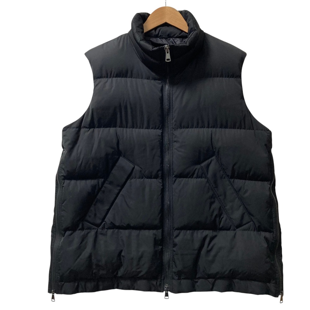 【中古】美品 MY WHITE Deuxieme Classe マイホワイト ドゥーズィエムクラス別注 ダウンベスト ブラック レディース Luxs ブランド古着のリュクス