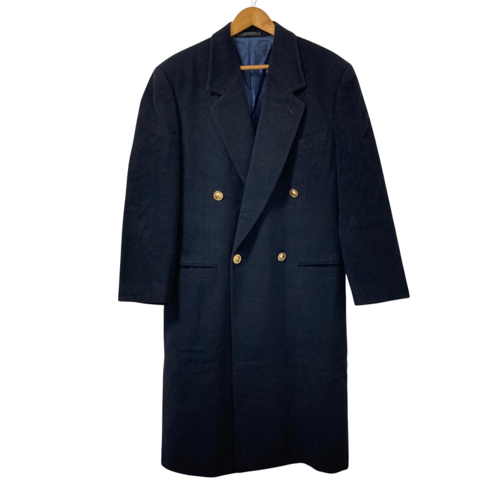 【中古】 GIANNI VERSACE ジャンニヴェルサーチ カシミヤウール メデューサボタン ロングチェスターコート サイズ46 ブラック メンズ Luxs ブランド古着のリュクス｜Luxs（ブランド古着のリュクス） 25,312円