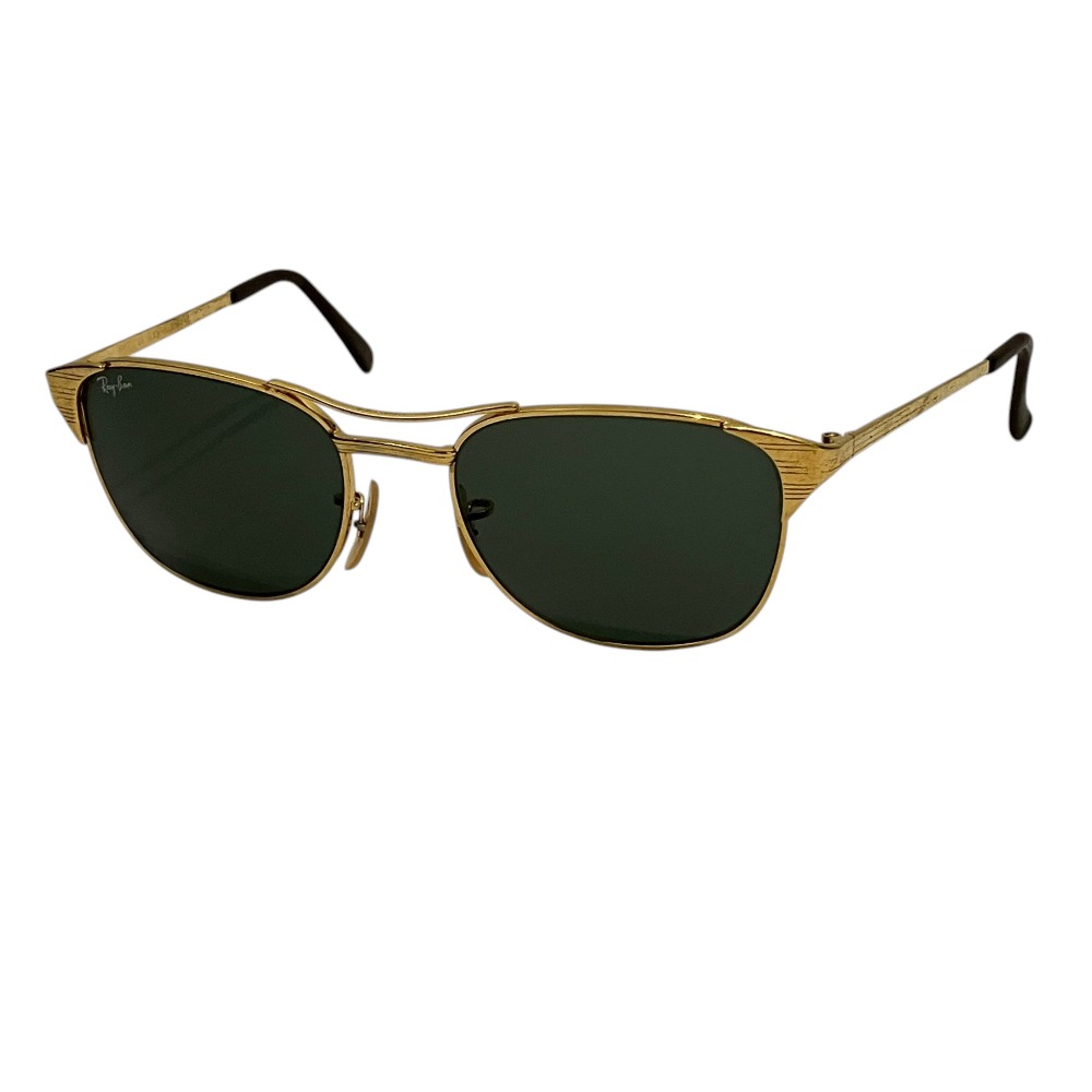 【中古】良品 Ray-Ban B&L ボシュロム レイバン ヴィンテージ シグネット サングラス フルリム サングラス ゴールドカラー メンズ Luxs ブランド古着のリュクス｜Luxs（ブランド古着のリュクス）