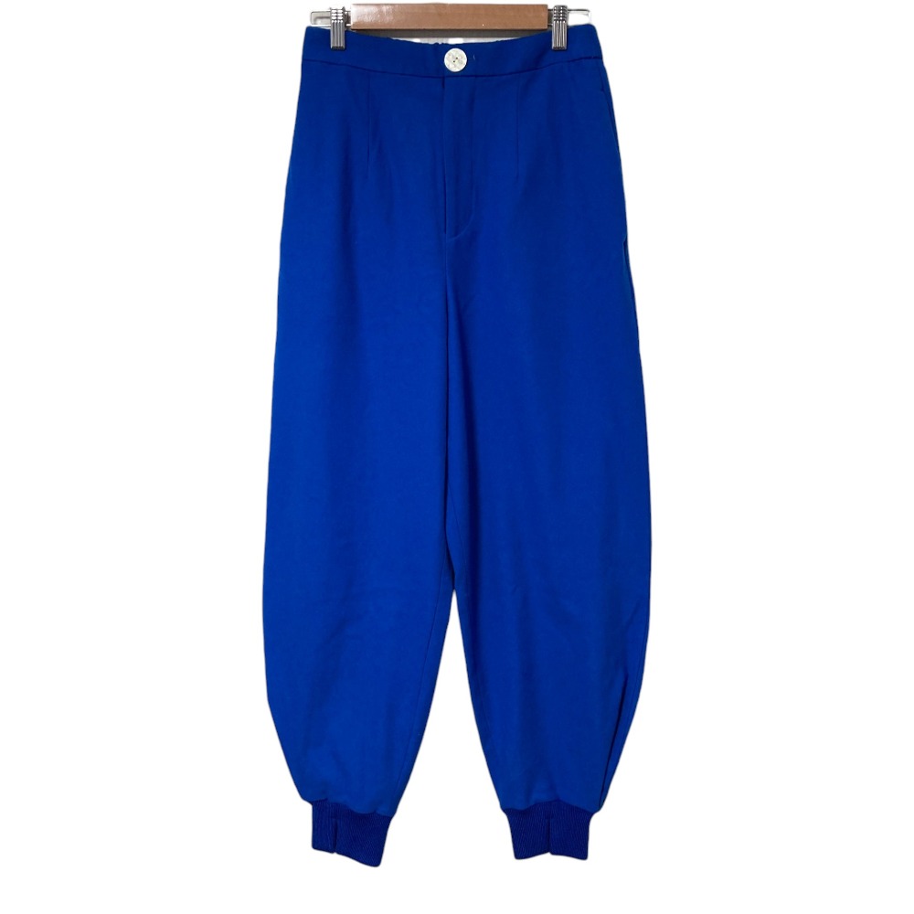 【中古】美品 24AW nagonstans ナゴンスタンス 2Way ダブルブラッシュ バルーンPT/パンツ 470HA431-1150 サイズM ブルー レディース Luxs ブランド古着のリュクス