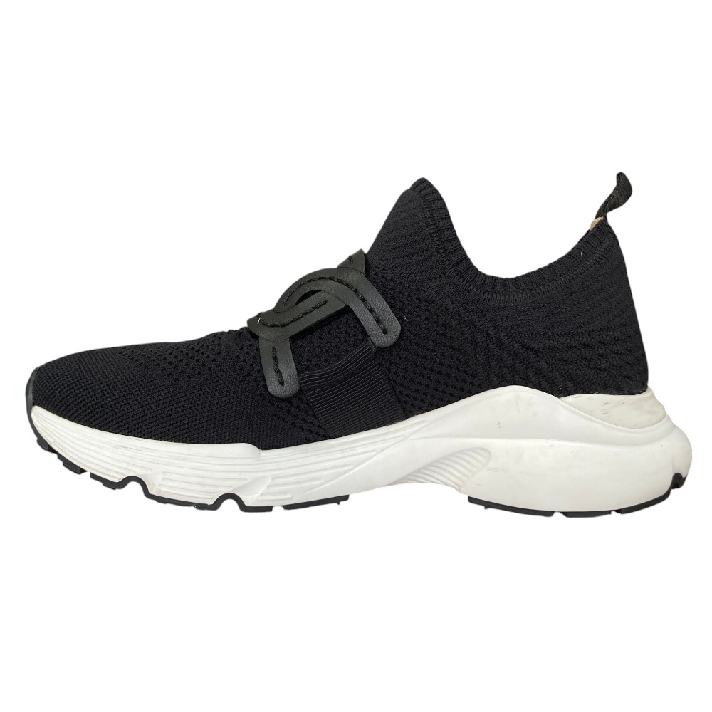 【中古】良品 TOD'S トッズ ケイト ハイテクファブリック スニーカー サイズ38 25cm相当 ブラック レディース Luxs ブランド古着のリュクス｜Luxs（ブランド古着のリュクス）