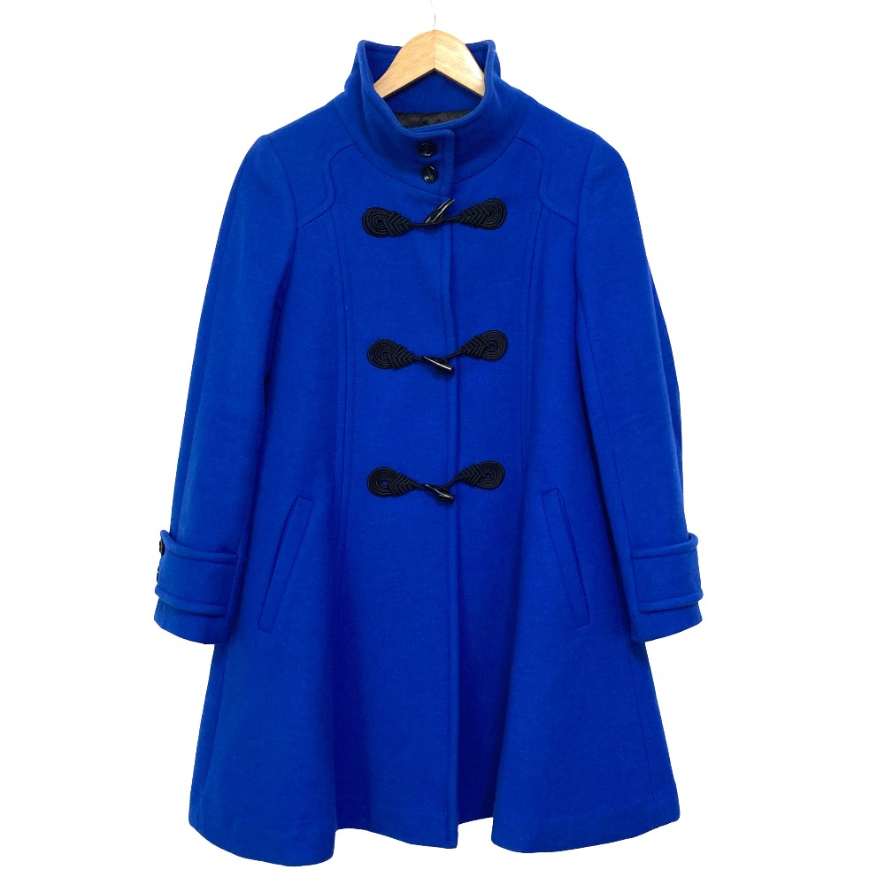 【中古】美品 VIVIENNE TAM ヴィヴィアンタム マオカラー チャイナコート サイズ0 ブルー レディース Luxs ブランド古着のリュクス|Luxs(ブランド古着のリュクス)