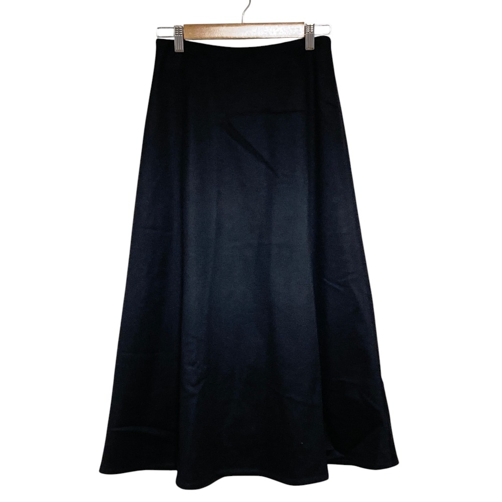 【中古】美品 24AW EVERYDAY I LIKE Deuxieme Classeエブリデイアイライク ドゥーズィエムクラス Newstandard フレアースカート 36 ブラック レディース Luxs ブランド古着のリュクス｜Luxs（ブランド古着のリュクス）
