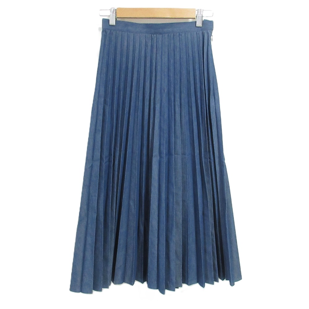 【中古】美品 AD2020 JUNYA WATANABE COMME des GARCONS ジュンヤワタナベコムデギャルソンデニム デニムプリーツスカート XG-S006 XS ブルー レディース Luxs ブランド古着のリュクス|Luxs(ブランド古着のリュクス)