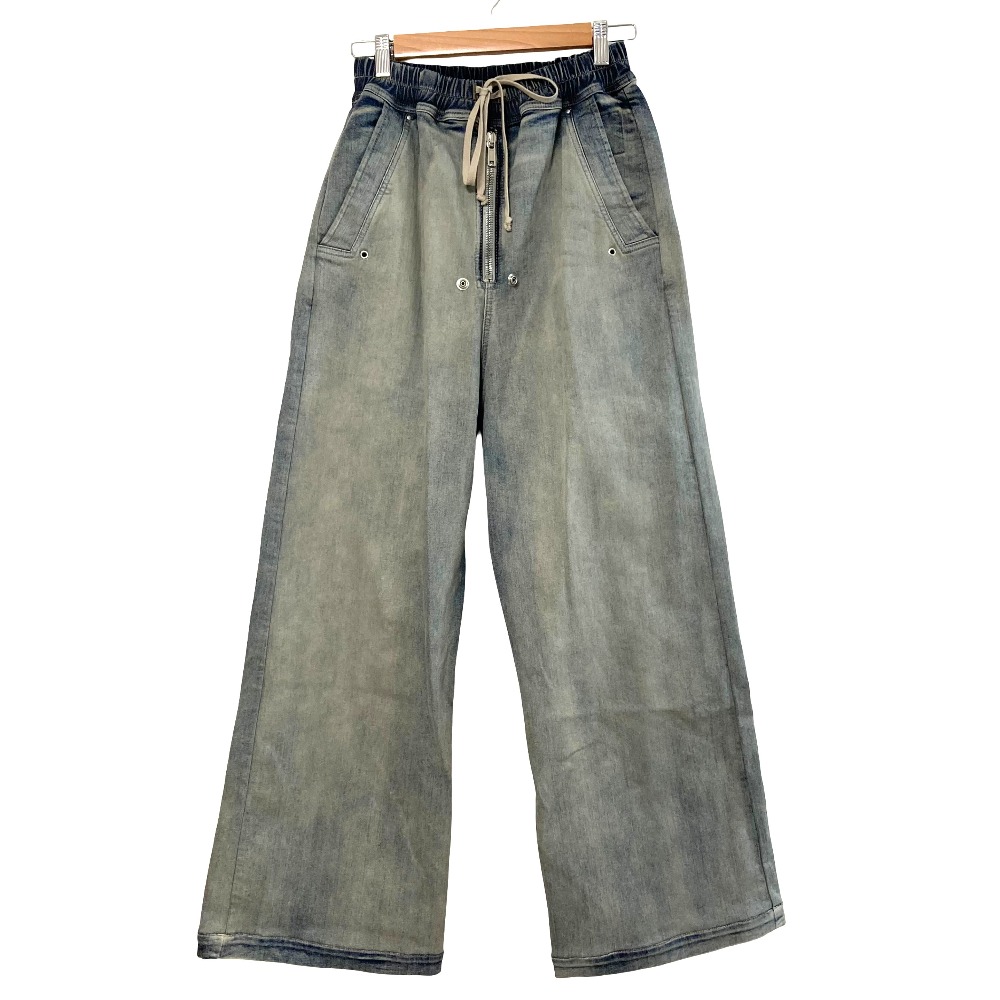 【中古】美品 DRKSHDW RICK OWENS ダークシャドウ リックオウエンス デニム ワイドベラパンツ DS02D2327 サイズXS ブルー メンズ Luxs ブランド古着のリュクス｜Luxs（ブランド古着のリュクス） 56,040円
