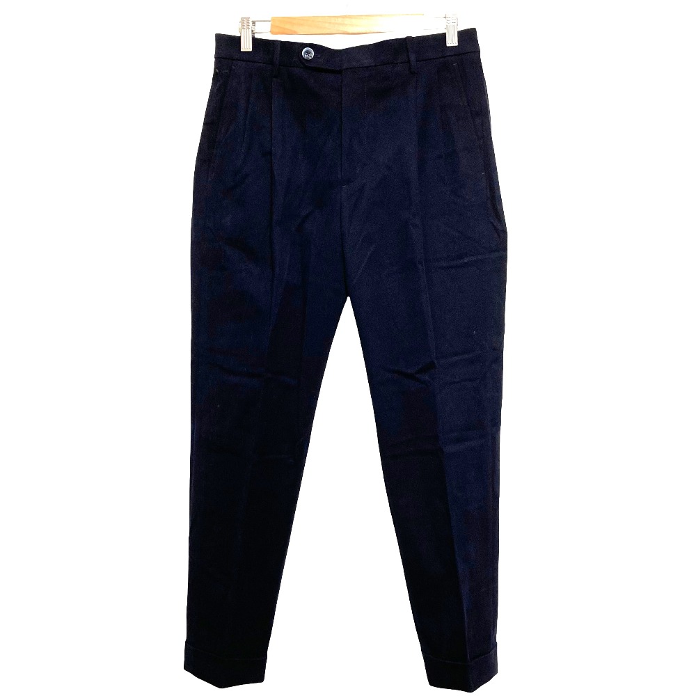 【中古】未使用 GTA ジーティーアー Luca CARROT FIT テーパードパンツ サイズ46 ネイビー メンズ Luxs ブランド古着のリュクス|Luxs(ブランド古着のリュクス)