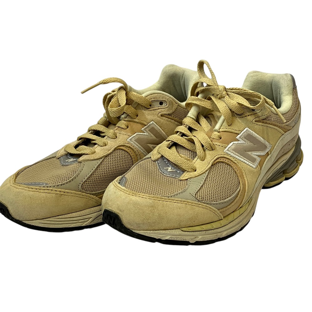 【中古】美品 New Balance ニューバランス スエードレザー メッシュ スニーカー M2002RE1 サイズ25cm イエロー メンズ Luxs ブランド古着のリュクス｜Luxs（ブランド古着のリュクス）