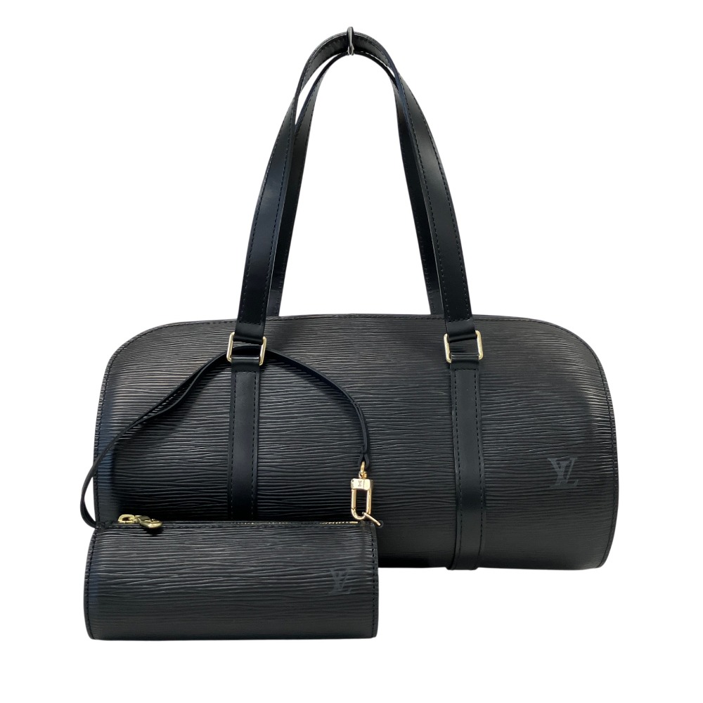 【中古】美品 Louis Vuitton ルイヴィトン スフロ エピレザー ロールボストンバッグ M52222 ノワール レディース Luxs ブランド古着のリュクス｜Luxs（ブランド古着のリュクス）