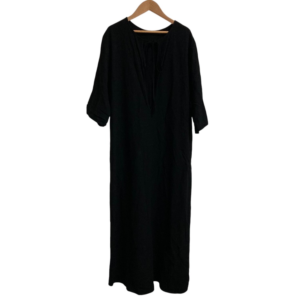 【中古】良品 CITYSHOP シティショップ ASA/C KAFTAN DRESS ハーフスリーブ マキシワンピース サイズ36 ブラック レディース Luxs ブランド古着のリュクス｜Luxs（ブランド古着のリュクス） 7,782円