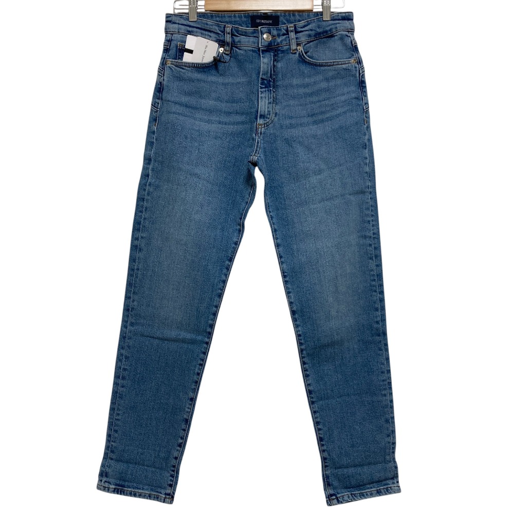 【中古】新品同様 25SS SPORTMAX MaxMara スポーツマックス マックスマーラ BRIAN デニムパンツ ジーンズ サイズ28 インディゴブルー レディース Luxs ブランド古着のリュクス｜Luxs（ブランド古着のリュクス）
